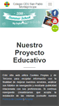 Mobile Screenshot of colegioceumonteprincipe.es